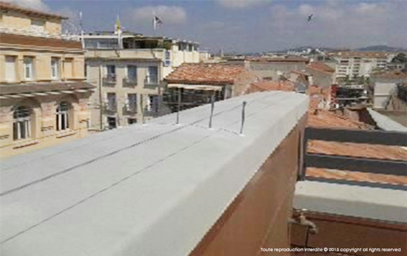 Anti-pigeon wire rope system - Birdwire 